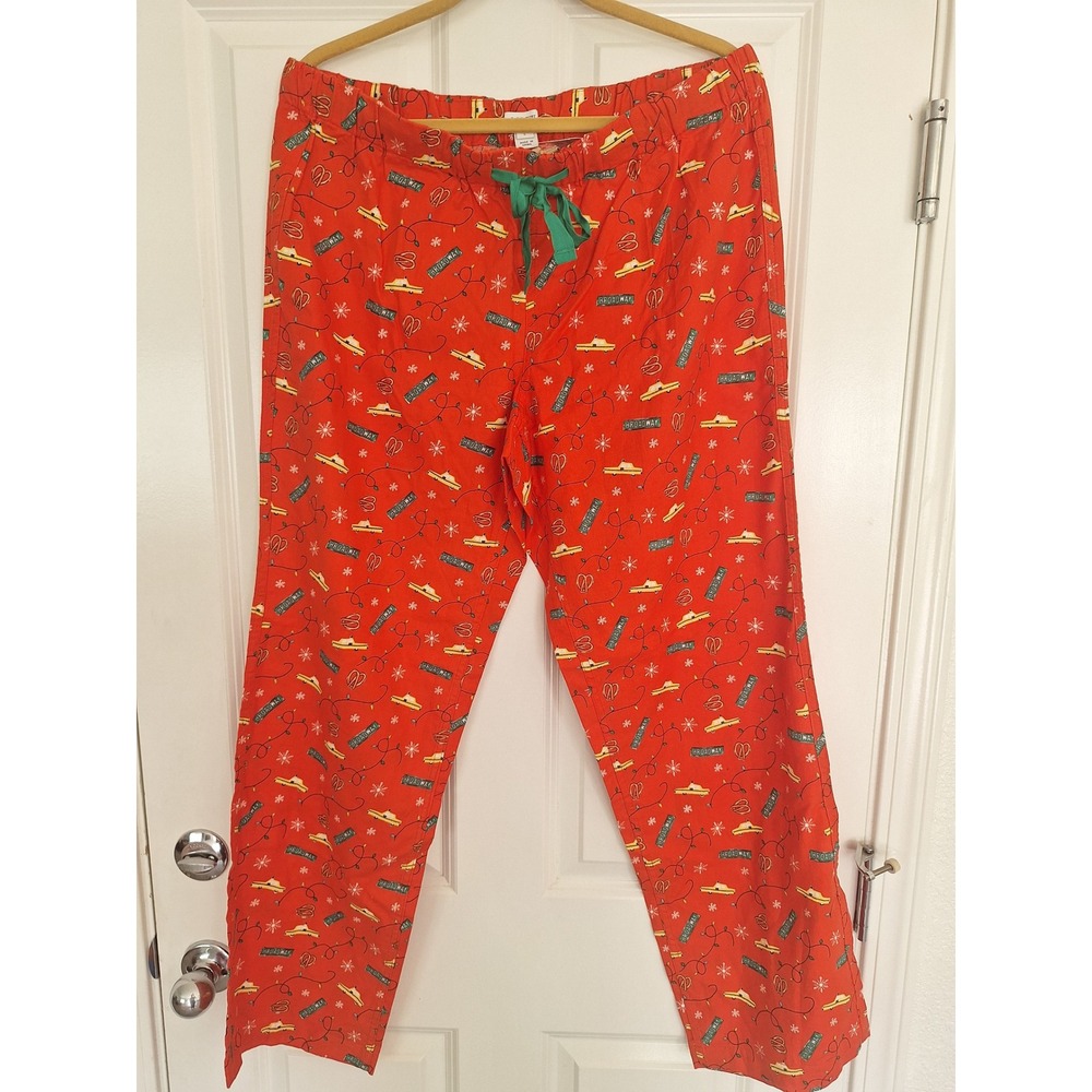 J. Crew Red Green Plaid Pajama Pants NWT Size L